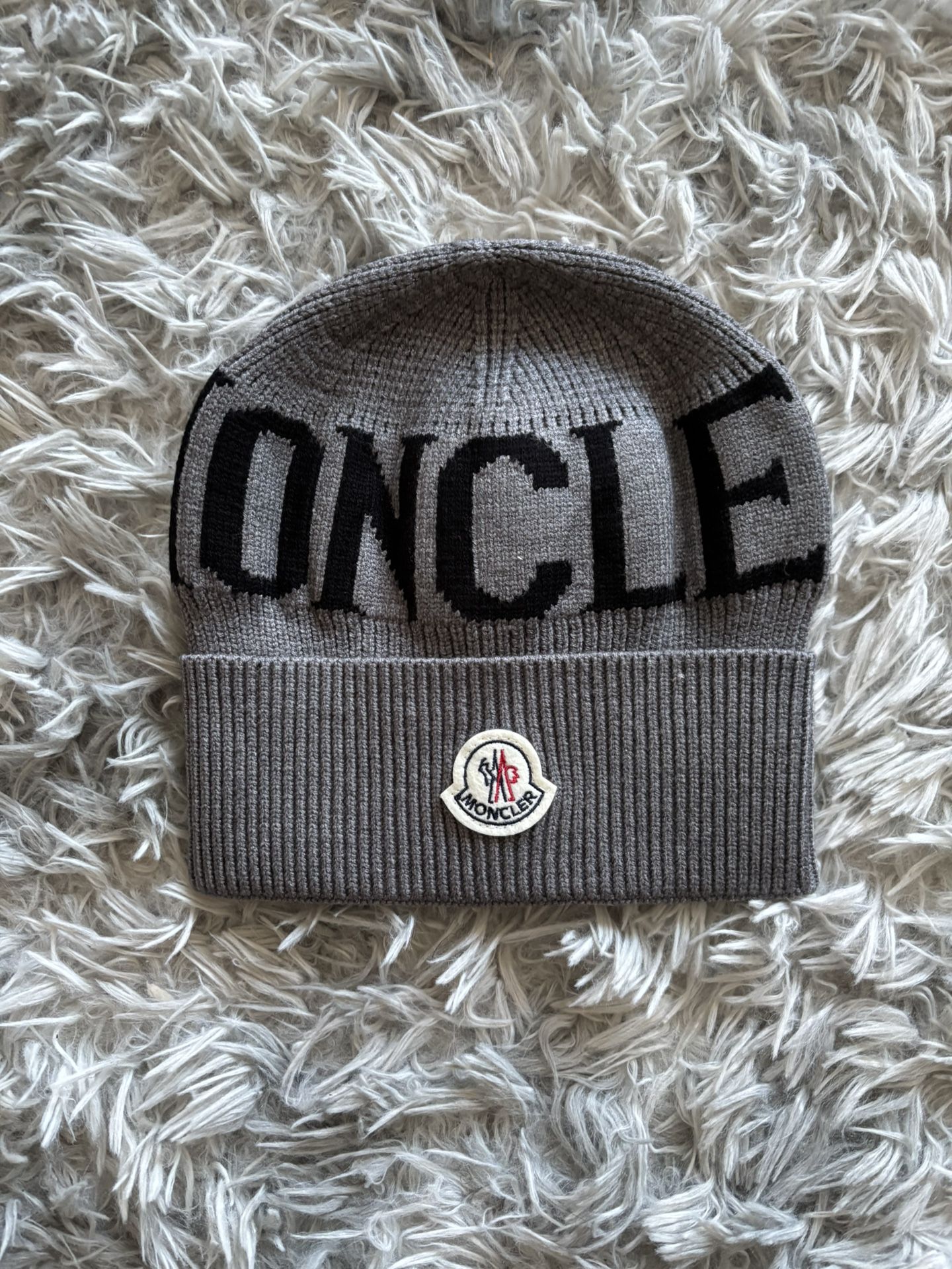 Moncler Grey Beanie