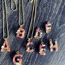 Initial Letter Necklace 