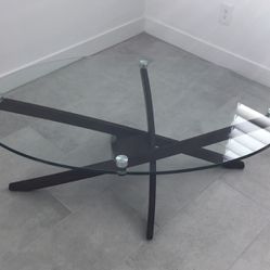 Modern Style Glass Top  Coffee Table