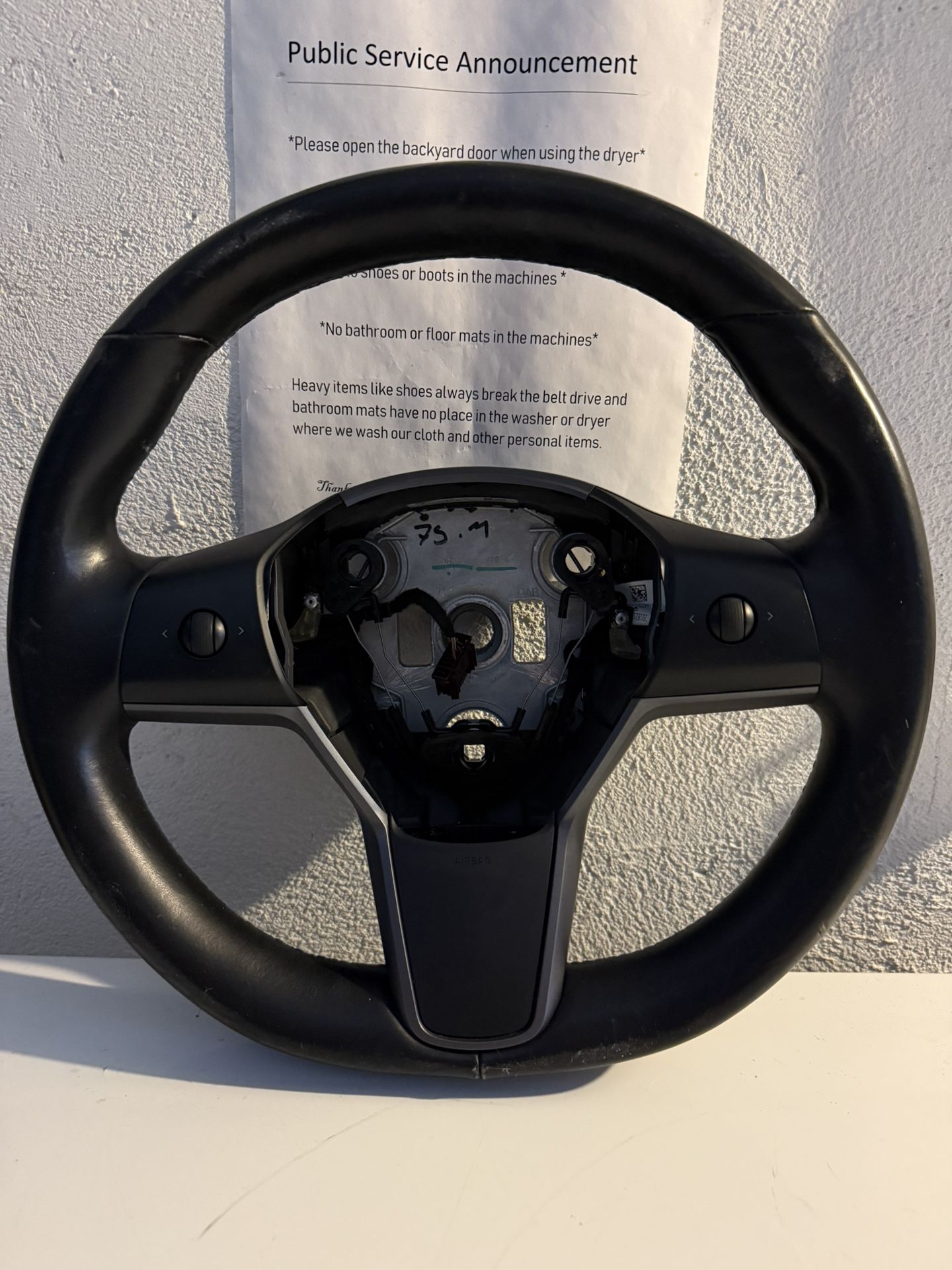 Tesla Steering Wheel