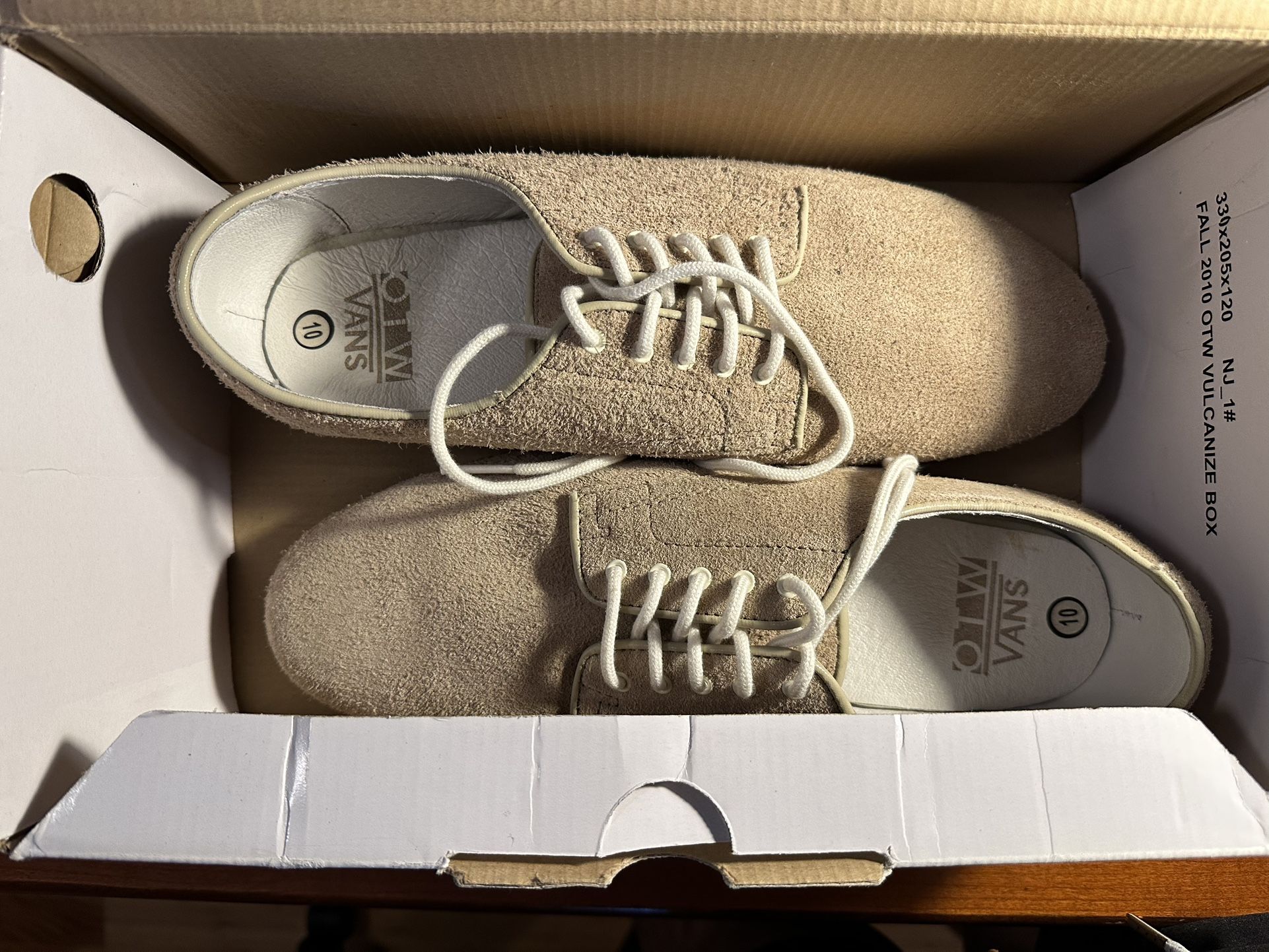 New 10 OTW Vans