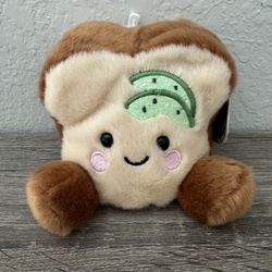 Aurora World Plush Palm Pals Brittany Avocado Toast 5” Stuffed Animal 1-160 NEW