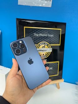 iPhone 15 Pro 6.1" (T-Mobile) 128GB Blue Titanium Premium Pre-owned