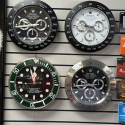 Wall Clocks Metal Designs Daytona - Submariner  14" Wall Clock  