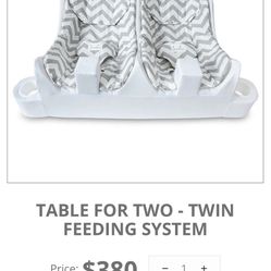 Table For Two - Twin Feeding System