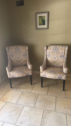 Two chairs for sale
