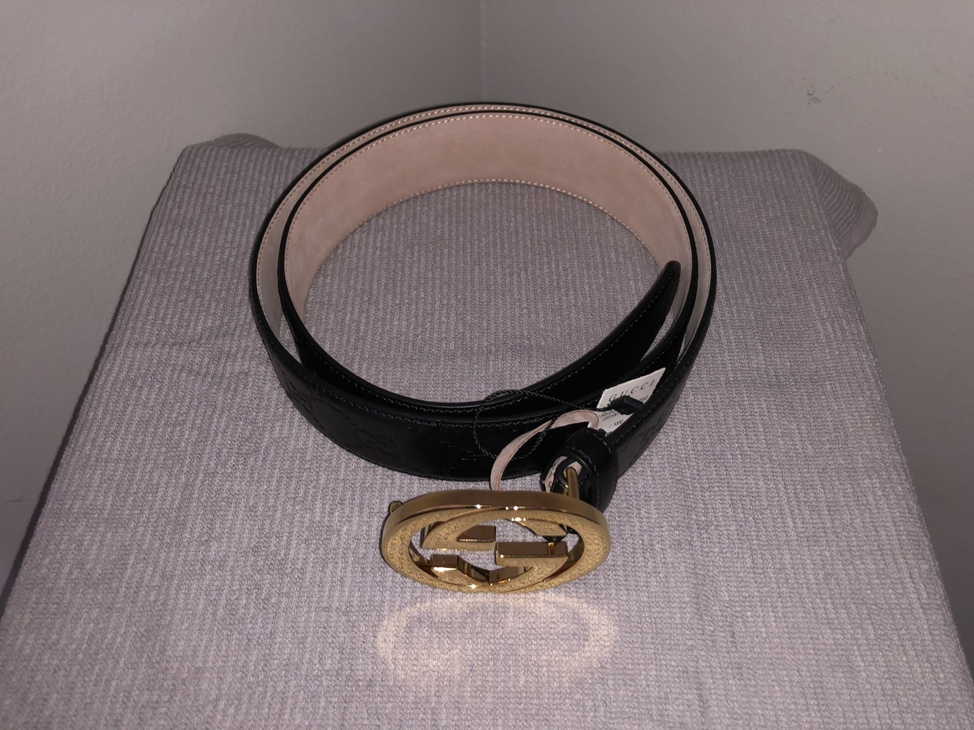 Designer Fashion Gold Gucci Belt