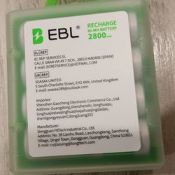 Rechargeable AA and AAA batteries and Charging Stations 