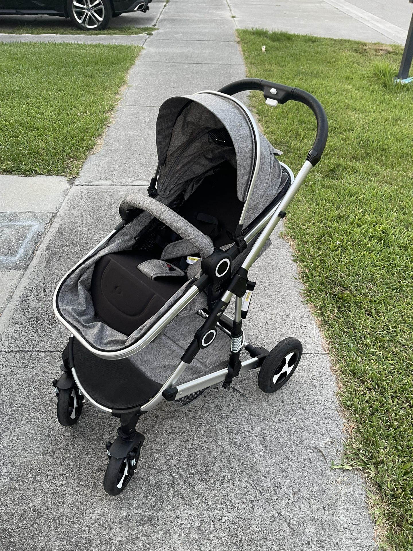 Kinder King 2 In 1 Convertible Baby Stroller