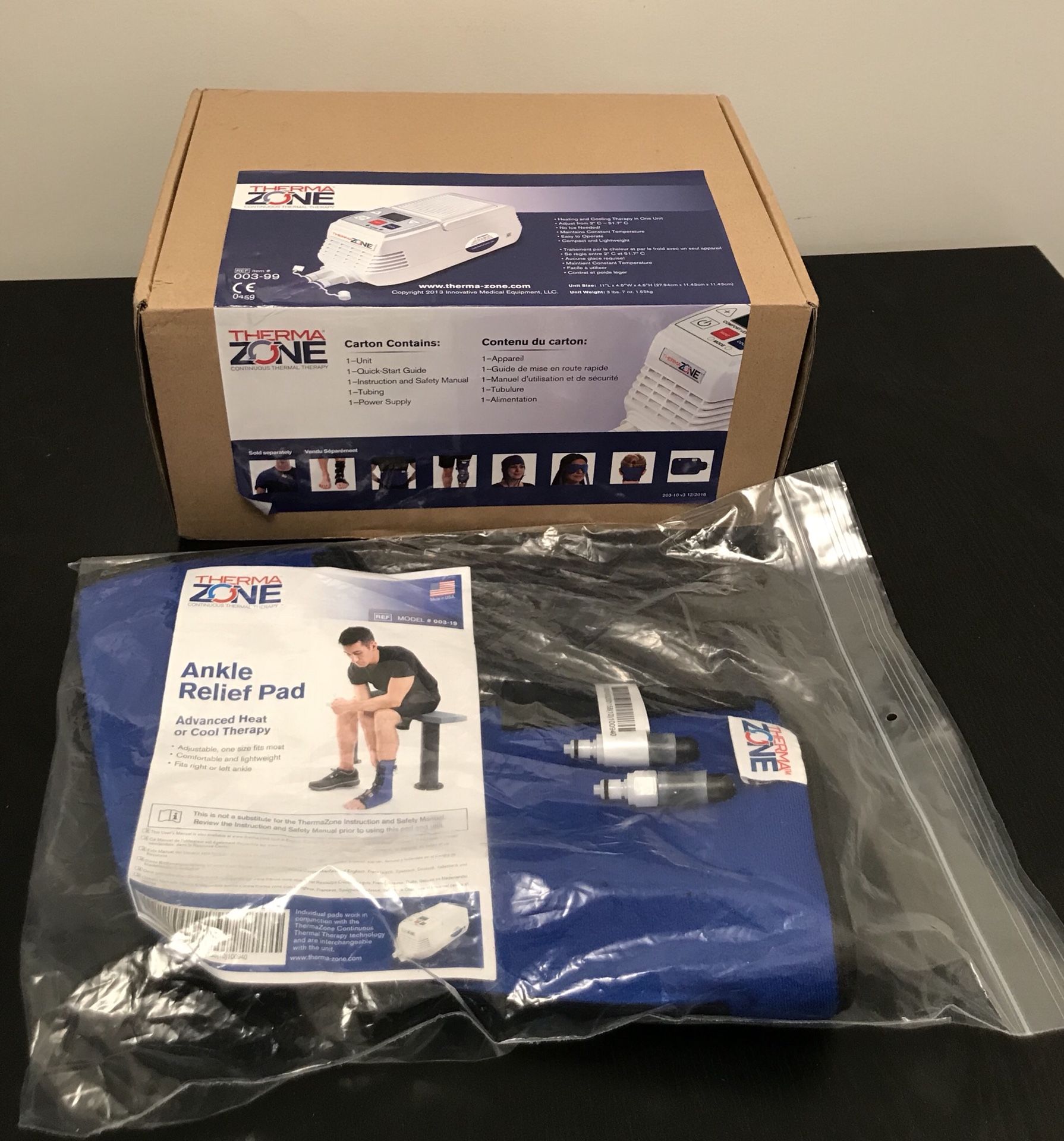 new Therma-Zone Continuous Thermal Therapy Device Model 003-99