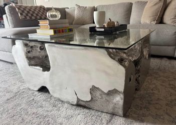 Coffee Table with Glass Top