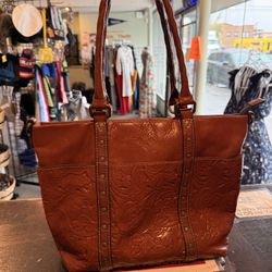 Patricia Nash Leather Tote, Great Condition