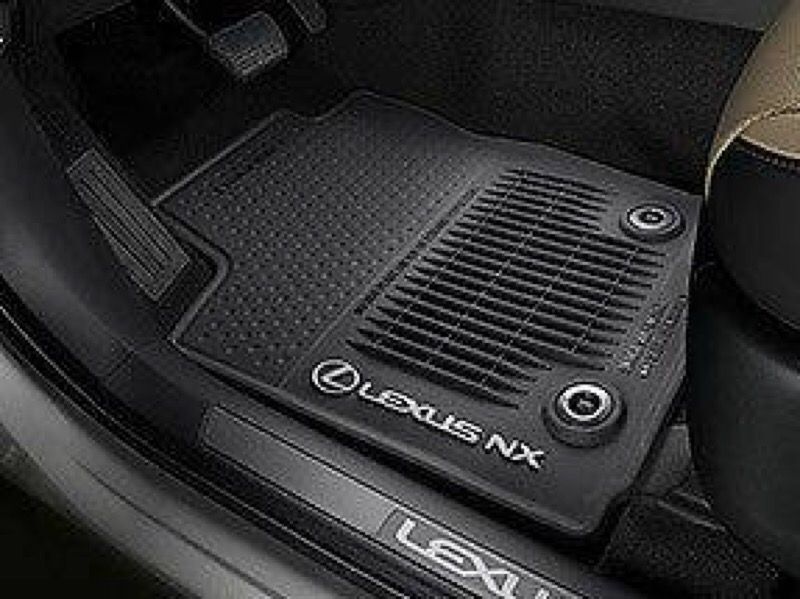 Lexus NX200t NX300t all weather floor mats 2015 2016 2017 2018