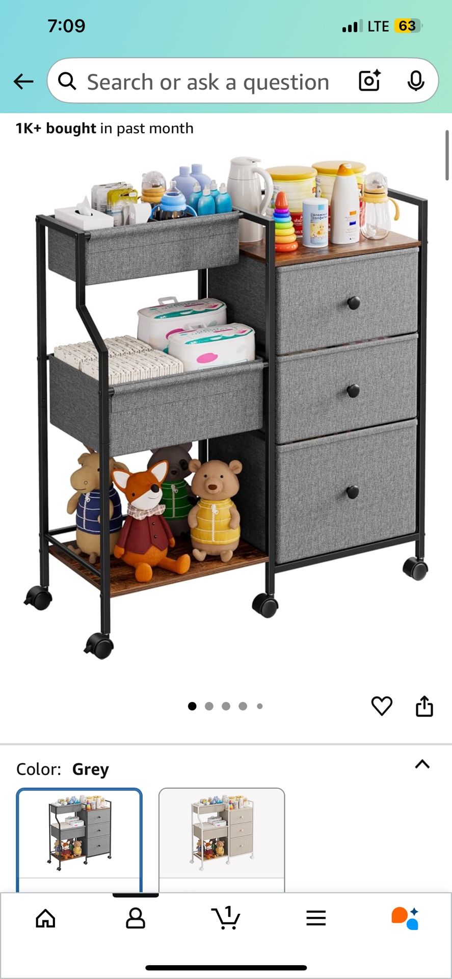 Brand New In Box Baby Cart