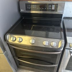 🔥 Cocina eléctrica LG con doble horno – moderna y potente 🔥