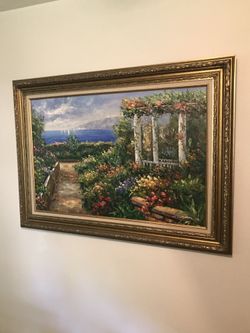 Exquisite Large Original Acrylic Painting on Canvas - A Room Defining Piece!