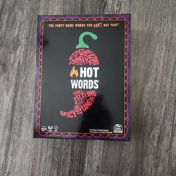 Spin Master Hot Words Party Board game Word guessing