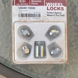 Kia Motors Wheel Locks 