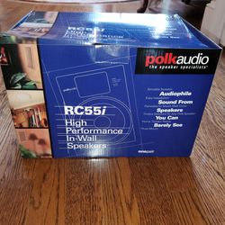 Polk RC55i In-wall Speaker (Indoor/Outdoor)