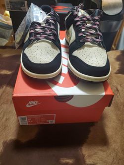 Nike Dunk Low LX Black Suede Team 10W