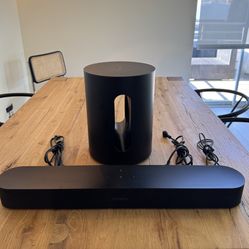 Sonos Beam 2 Soundbar & Mini Sub