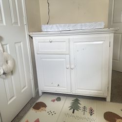 Delta Children Changing Table Cabinet – Heavy-Duty, Multi-Use Storage