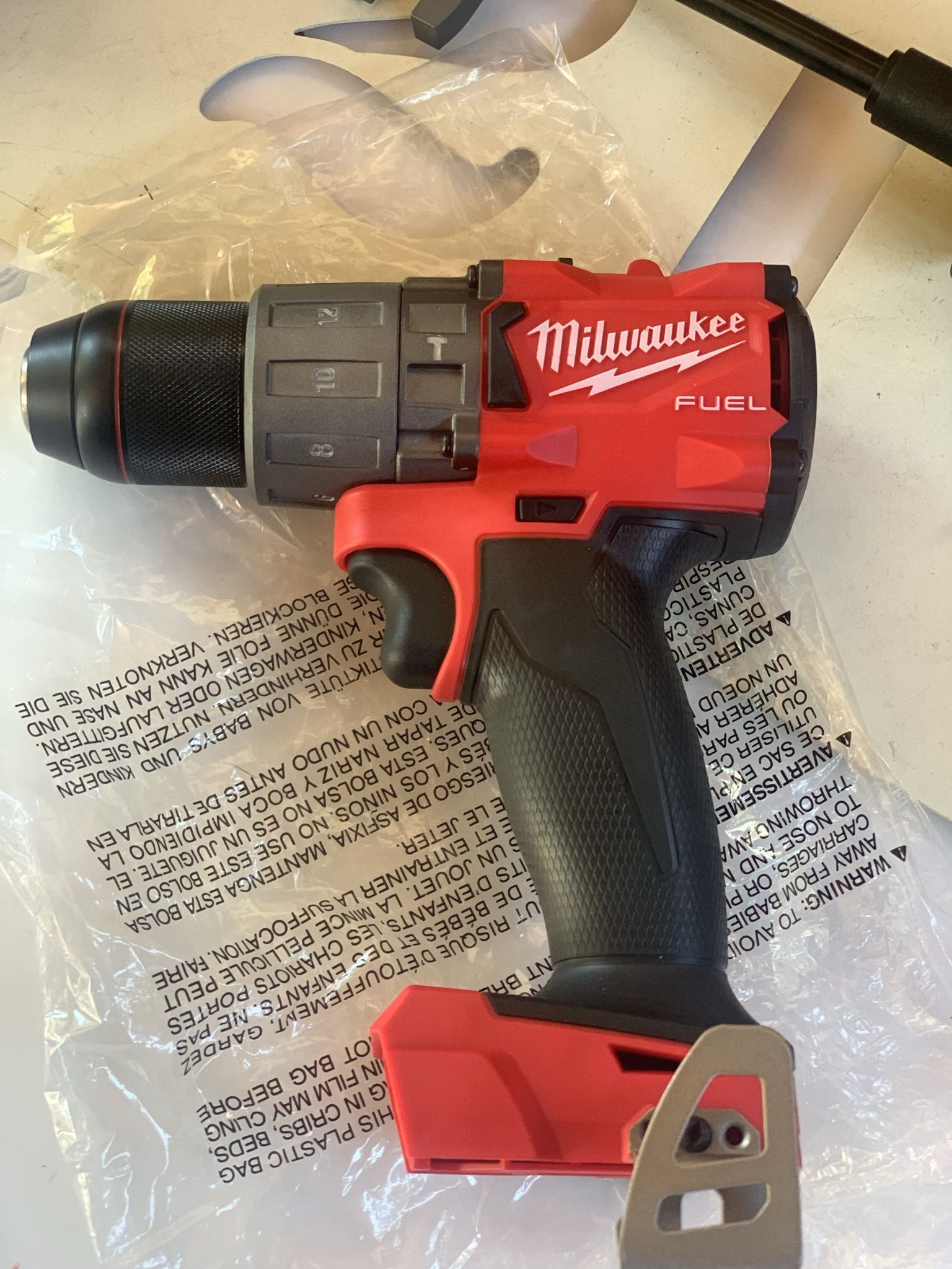 Milwaukee M18 FUEL 18-Volt Lithium-Ion Brushless Cordless 1/2 in. Hammer Drill/Driver (Tool-Only)