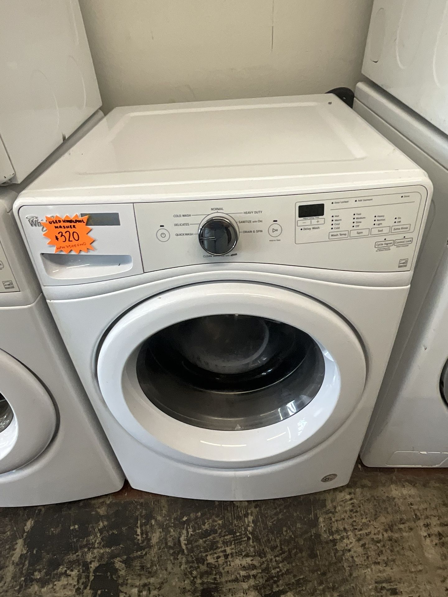 USED WHIRLPOOL WASHER