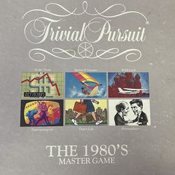 Trivial pursuit - the 1980’s master game