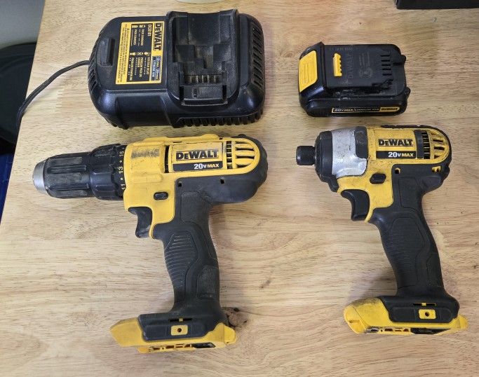 Dewalt 20v Drill And Driver Combo