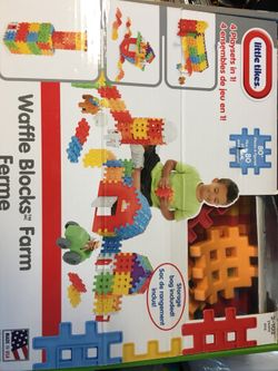 Waffle blocks farm Ferme