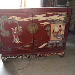 Asian Floor Cabinet