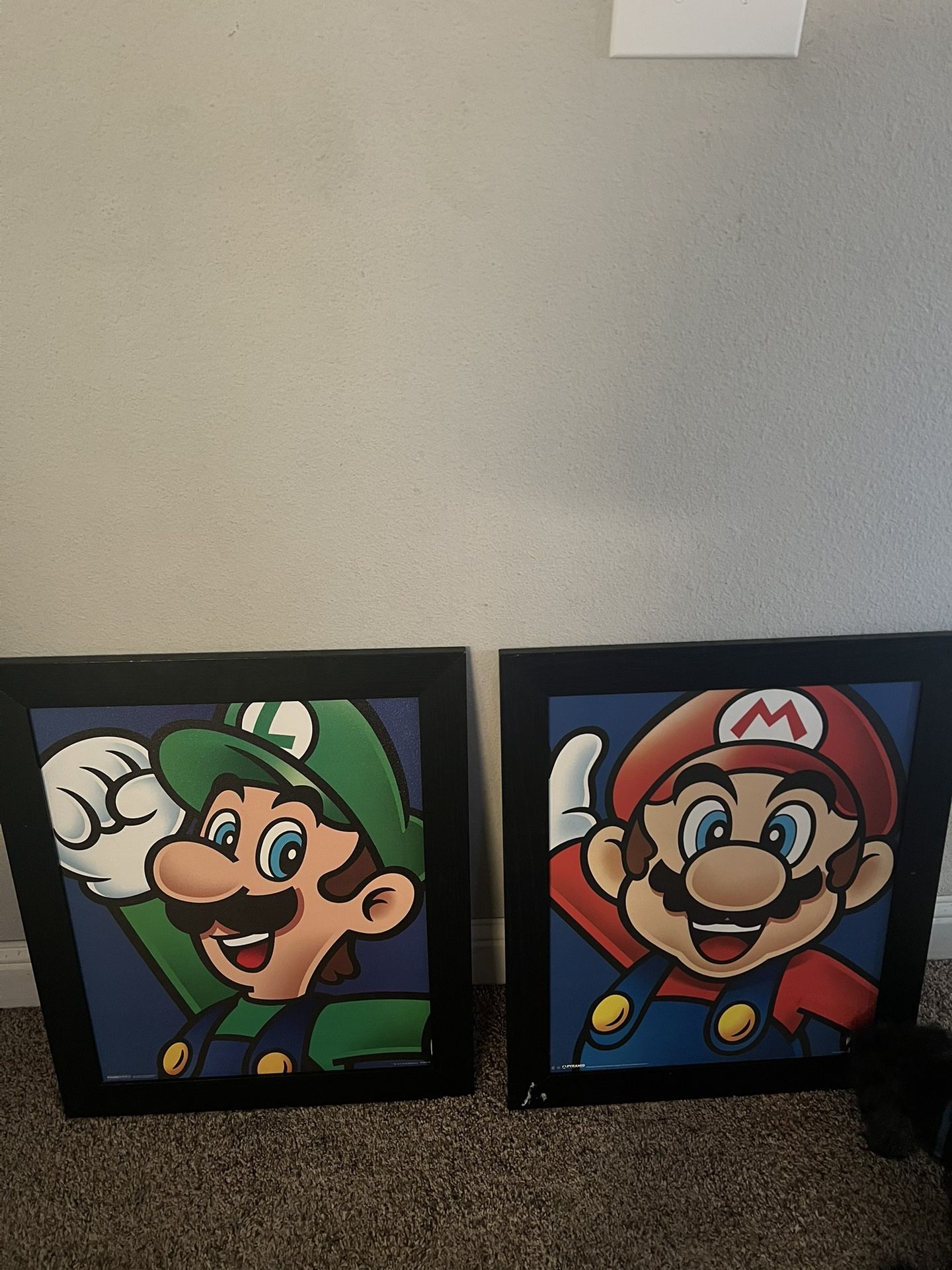 Mario wall frame
