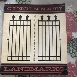 Vintage Cincinnati Art Museum Cincinnati Landmarks Book
