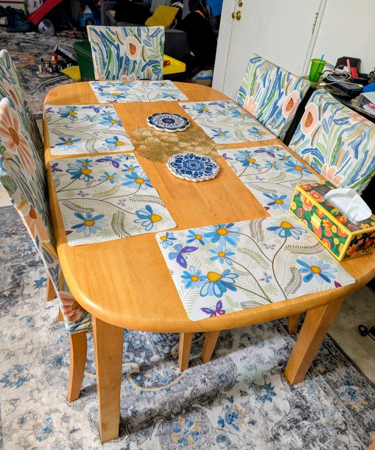 Dining Table With 6 Chairs