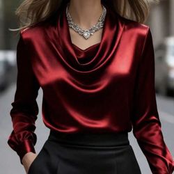 Beautiful silk shirt Size Large