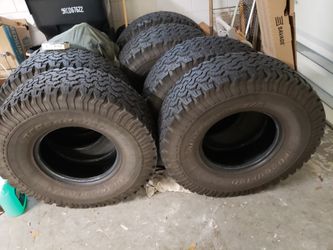 6 bf Goodrich 35x12.50x16 a/t tires