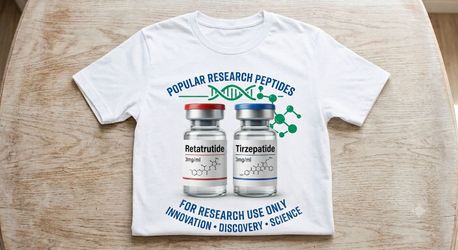 Research Peptide " T shirts "