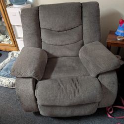 Big Gray Recliner