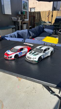 Rastar 1:14 Audi R8 LMS & Bentley Continental GT3 RCs