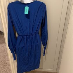 Royal Blue Dress