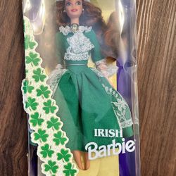 Factory Sealed Vintage Original 1994 Mattel Special Edition Irish Barbie MISB