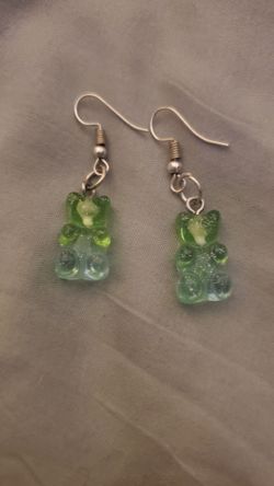 Gummy bear earrings
