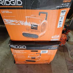 Ridgid Portable Blower Fan Air Mover