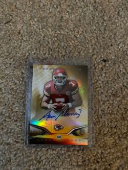 Aaron Murray autograph card