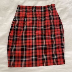 Vintage The Limited Plaid Skirt