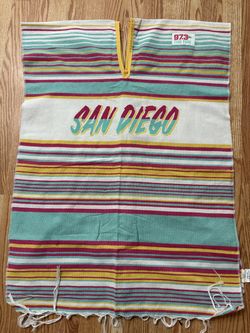 San Diego Padres city connect poncho