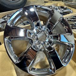 4X LIKE NEW Chevrolet Traverse 2016 2017 20" OEM CHROME Wheels Rims Set 23127747
