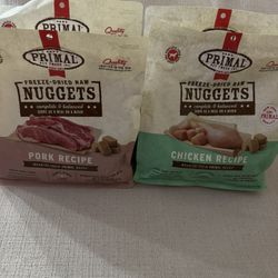 NEW Primal Freeze Dried Dog Food (4 Bags)