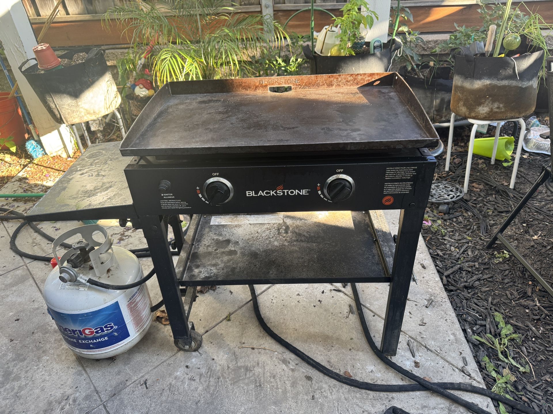 🔥 Blackstone 28” Outdoor Propane Griddle – Ready to Cook! 🔥